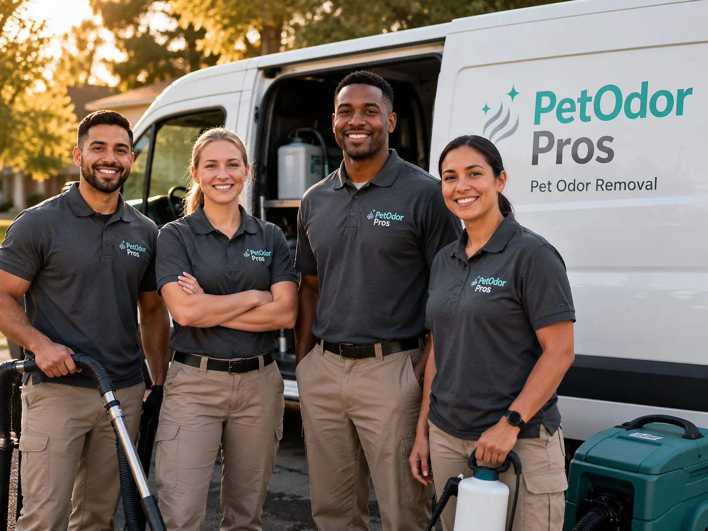 Pet Odor Removal team serving Wellston, MI